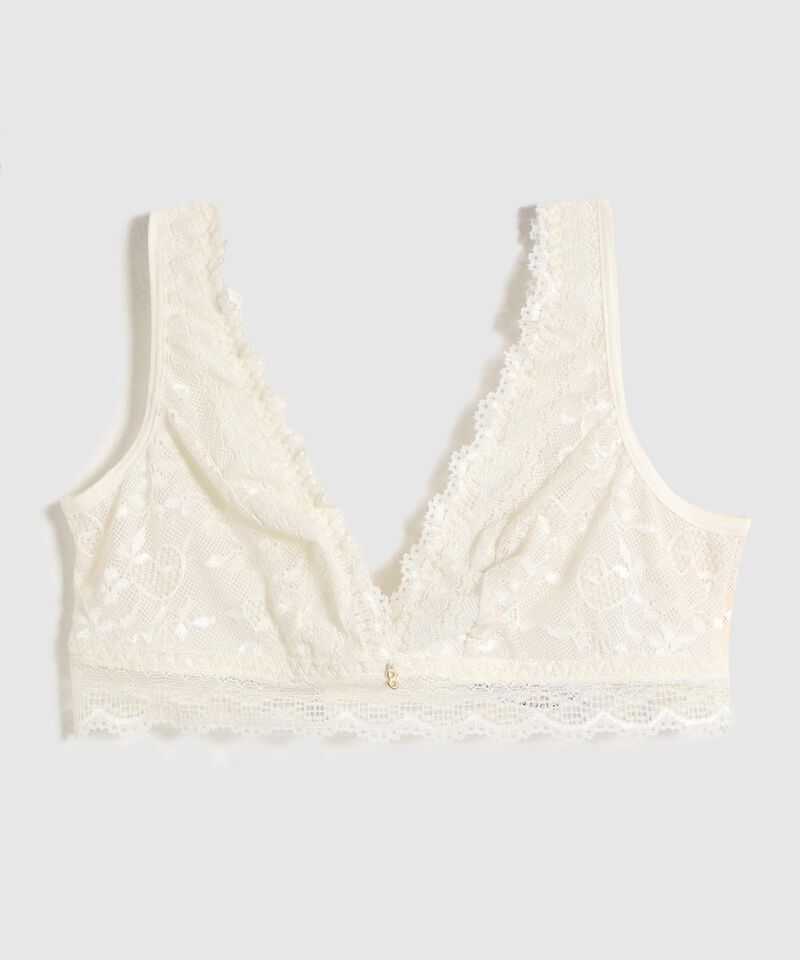 Bralette Texturizado Unicolor